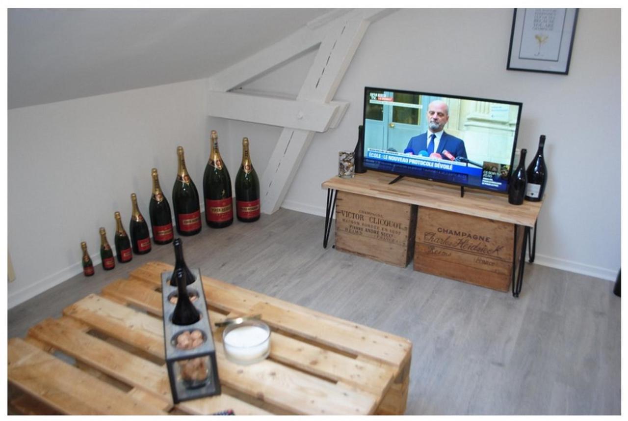 Studio Champagne Appartement Reims Buitenkant foto