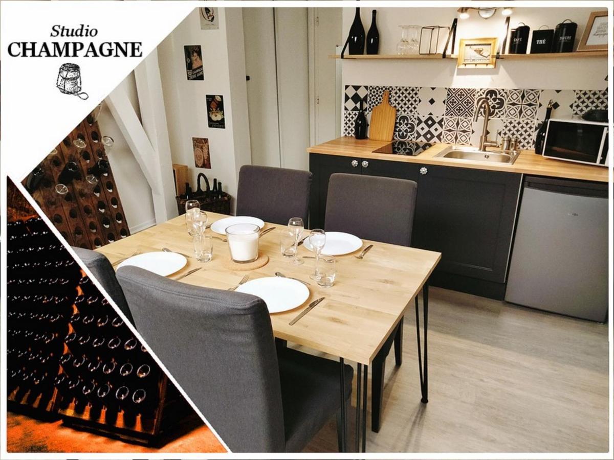 Studio Champagne Appartement Reims Buitenkant foto