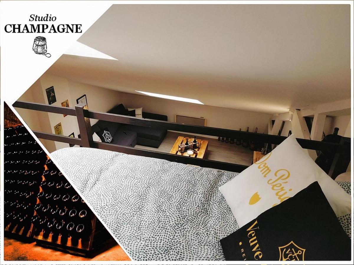 Studio Champagne Appartement Reims Buitenkant foto
