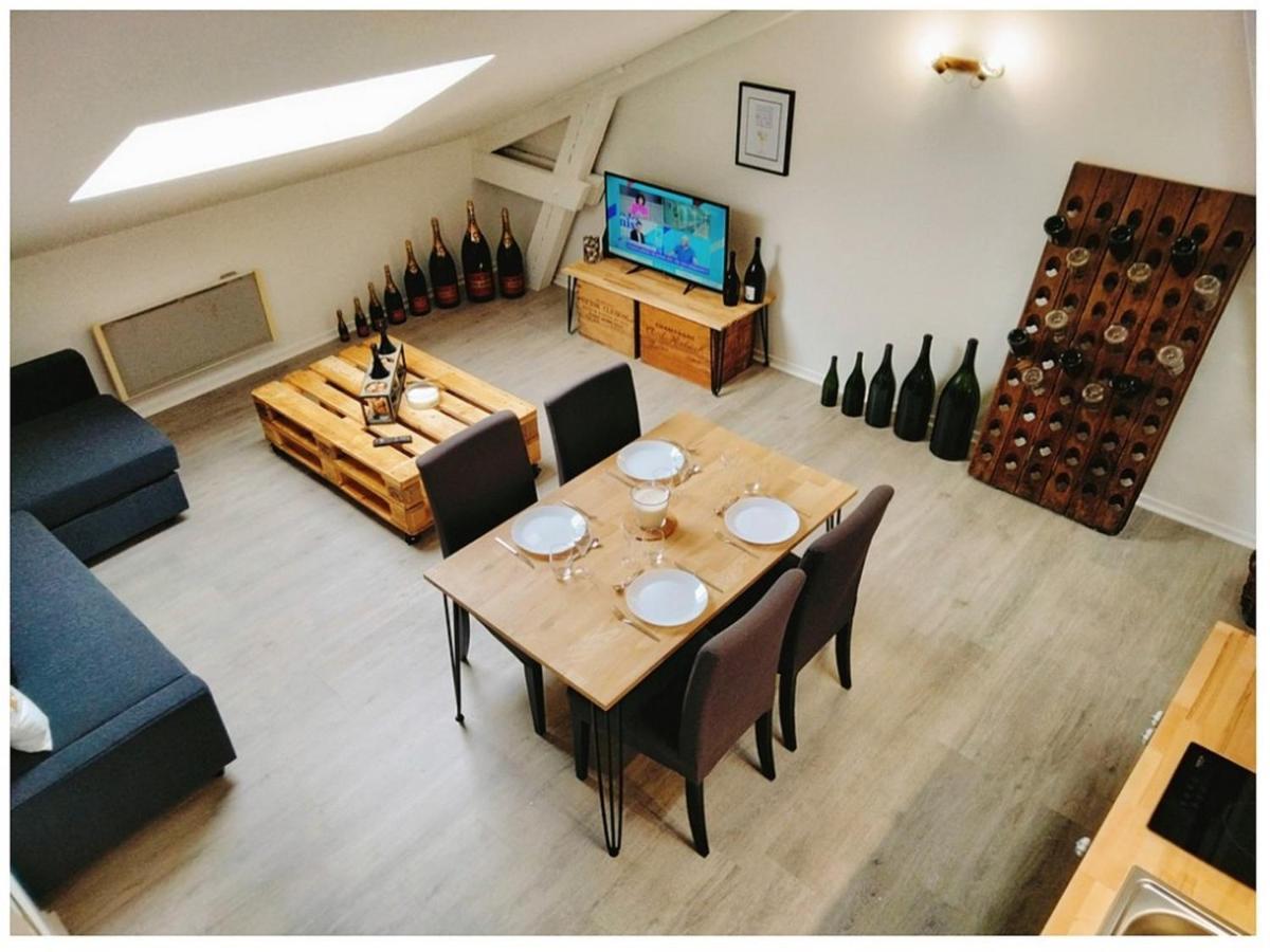 Studio Champagne Appartement Reims Buitenkant foto